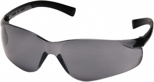 PYRAMEX S2570S Safety Glass Scratch-Resistant, Polycarbonate, Silver Lenses, Frameless, UV Protection