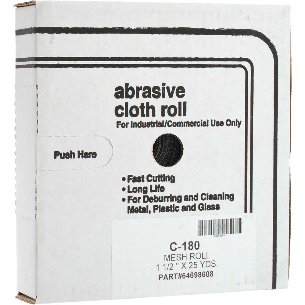 Value Collection 30711-MSC Shop Roll 180 Grit, Silicon Carbide