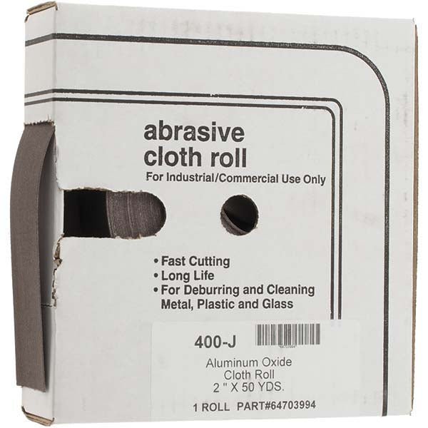 Value Collection 30162-MSC 2" x 50 Yd 400 Grit Aluminum Oxide Shop Roll
