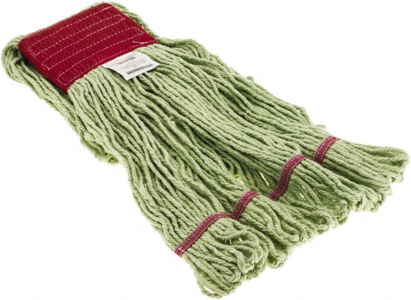 O'Dell Corporation BD14LG Wet Mop Loop Side Loading, Large, Green Mop, Polyethylene terephthalate