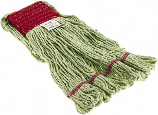 O'Dell Corporation BD14LG Wet Mop Loop Side Loading, Large, Green Mop, Polyethylene terephthalate