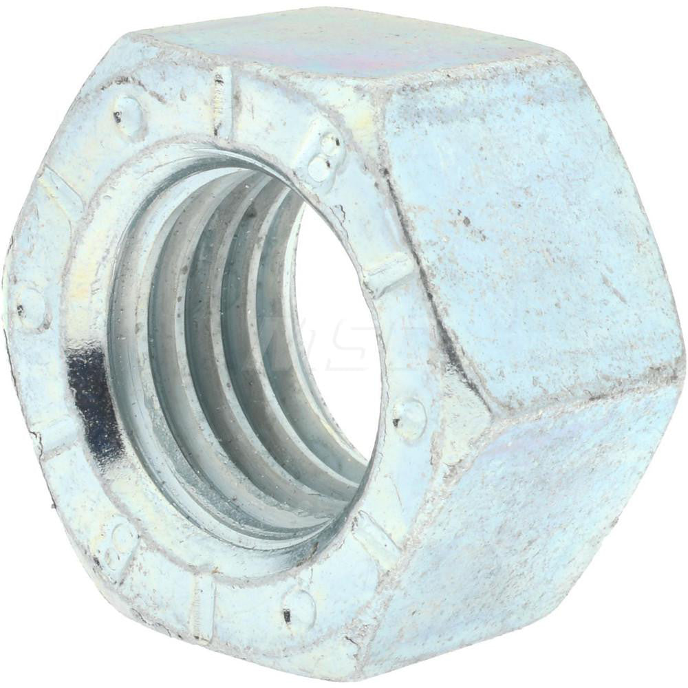 Bowmalloy 36611 Hex Nut 1/4-28, Grade 9 Steel, Zinc-Plated Clear Chromate