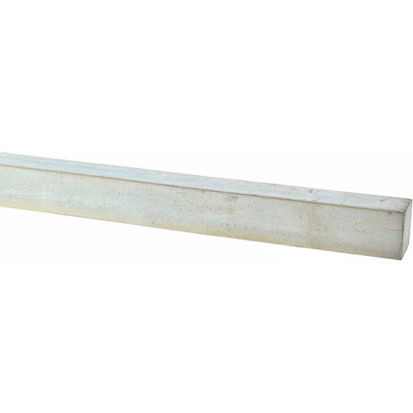 Value Collection KP25957 Undersized Key Stock 3/4" High, 3/4" Wide, 36" Long, Cold Drawn Steel, Zinc-Plated