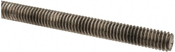 Value Collection 220979 General-Purpose Threaded Rod 5/16-18, 3' OAL, Stainless Steel, Plain Finish