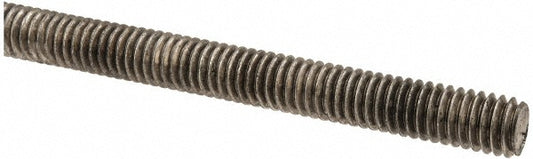 Value Collection 220979 General-Purpose Threaded Rod 5/16-18, 3' OAL, Stainless Steel, Plain Finish