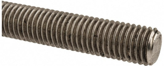 ALL AMERICA THREADED PRODUCTS 11133 General-Purpose Threaded Rod 5/8-11, 3' OAL, Stainless Steel, Plain Finish