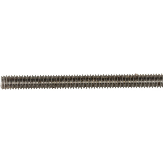 Value Collection 220982 General-Purpose Threaded Rod 5/16-18, 6' OAL, Stainless Steel, Plain Finish
