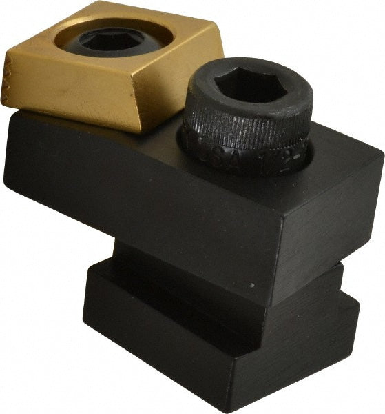 Mitee-Bite 24168 1.94" OAL, 11/16" T slot, 17,792.89 N Holding Force, Steel, T Slot Toe Clamp