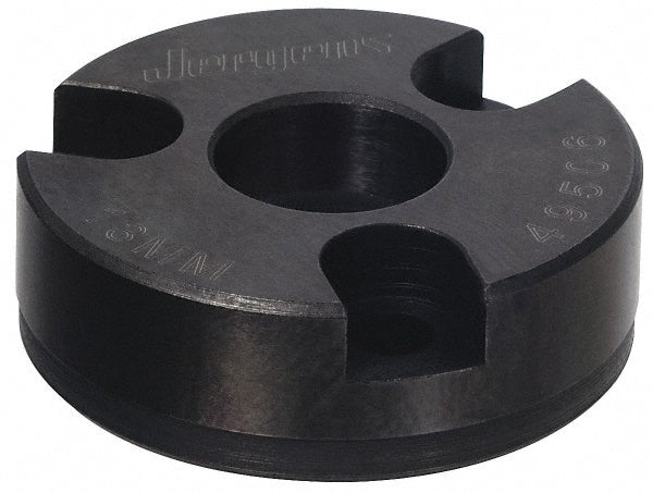 Jergens 49502 Ball Lock System Compatible, Bolt-In Recessed Modular Fixturing Receiver Bushing