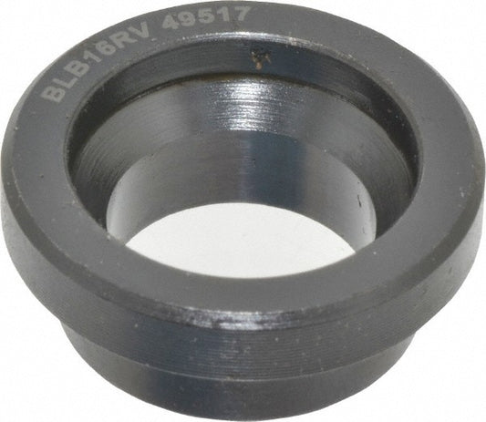 Jergens 49517 Ball Lock System Compatible, Reverse Mount Modular Fixturing Receiver Bushing
