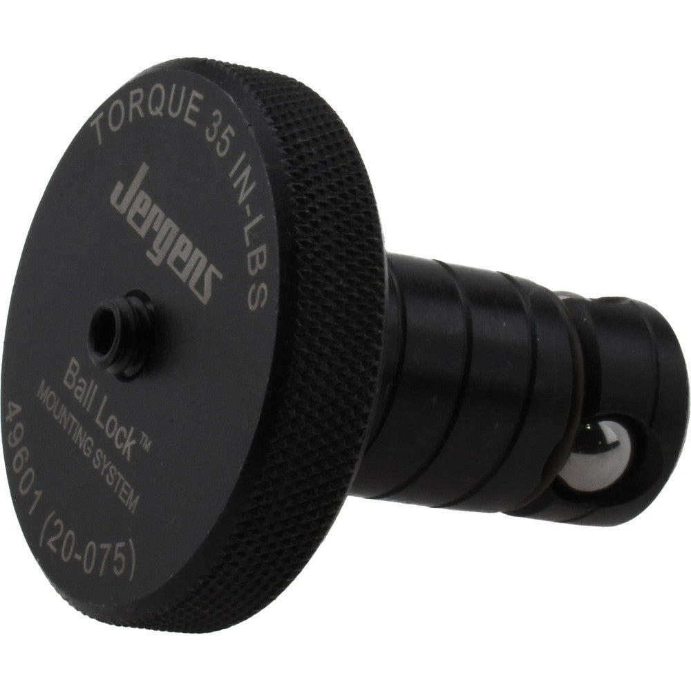 Jergens 49601 Modular Fixturing Shank Ball Lock, 20 mm Shank Dia, Steel
