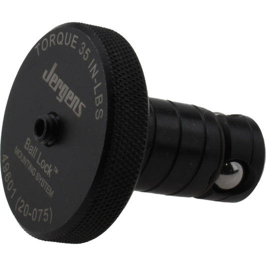 Jergens 49601 Modular Fixturing Shank Ball Lock, 20 mm Shank Dia, Steel