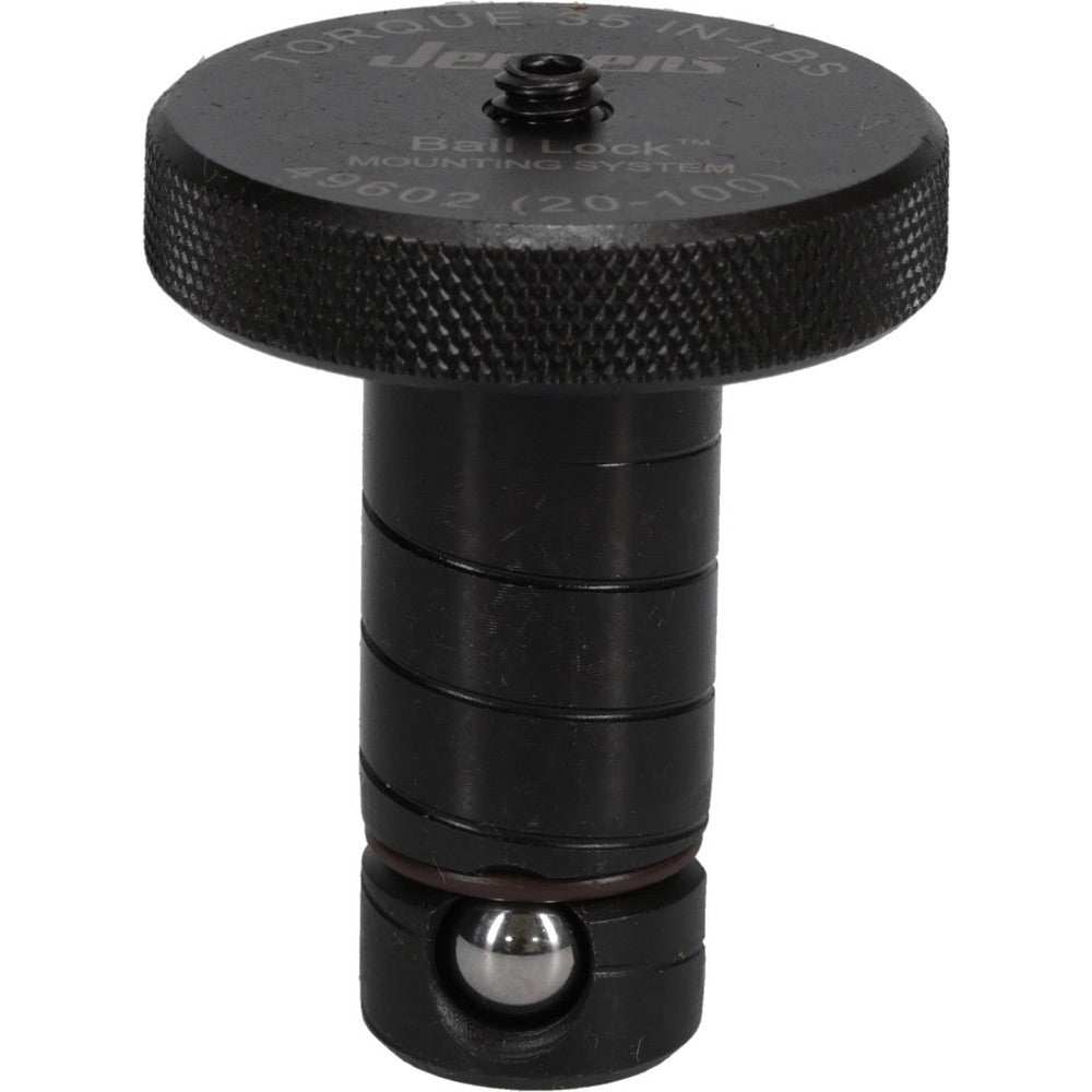 Jergens 49602 Modular Fixturing Shank Ball Lock, 20 mm Shank Dia, Steel