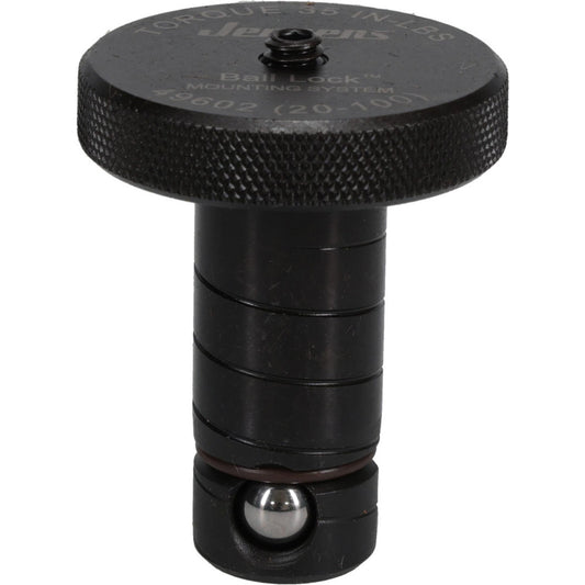 Jergens 49602 Modular Fixturing Shank Ball Lock, 20 mm Shank Dia, Steel