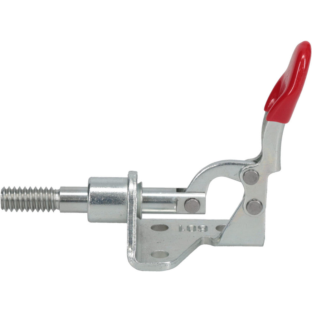 De-Sta-Co 601-O Standard Straight Line Action Clamp 100 lb Load Capacity, 0.63" Plunger Travel, Flanged Base, Carbon Steel