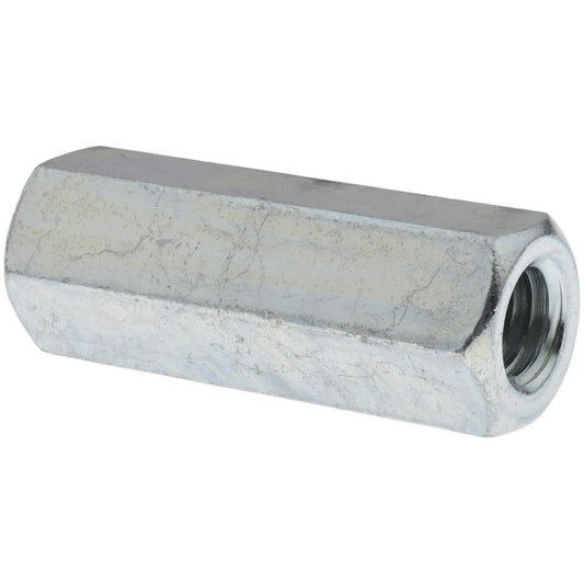 Value Collection 250071 3/8-16 UNC, 1-3/4" OAL Steel Standard Coupling Nut
