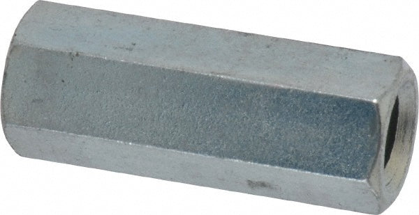 Value Collection 250079 7/16-14 UNC, 1-3/4" OAL Steel Standard Coupling Nut