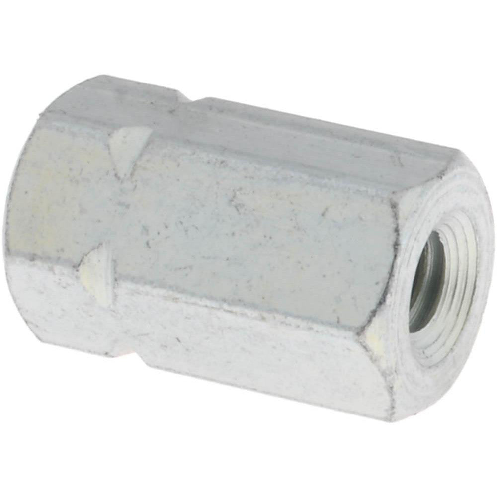 COUPLING NUT SUPPLY 204725 1/4-20 UNC, 7/8" OAL Steel Standard Coupling Nut