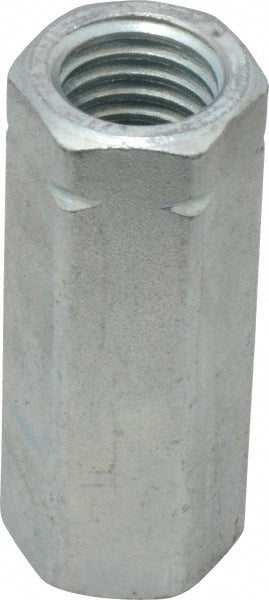 COUPLING NUT SUPPLY 204728 5/8-11 UNC, 2-1/8" OAL Steel Standard Coupling Nut