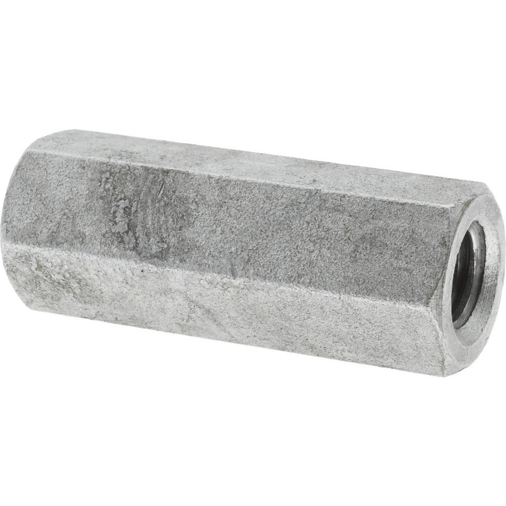 COUPLING NUT SUPPLY 204736 3/8-16 UNC, 1-3/4" OAL Steel Standard Coupling Nut