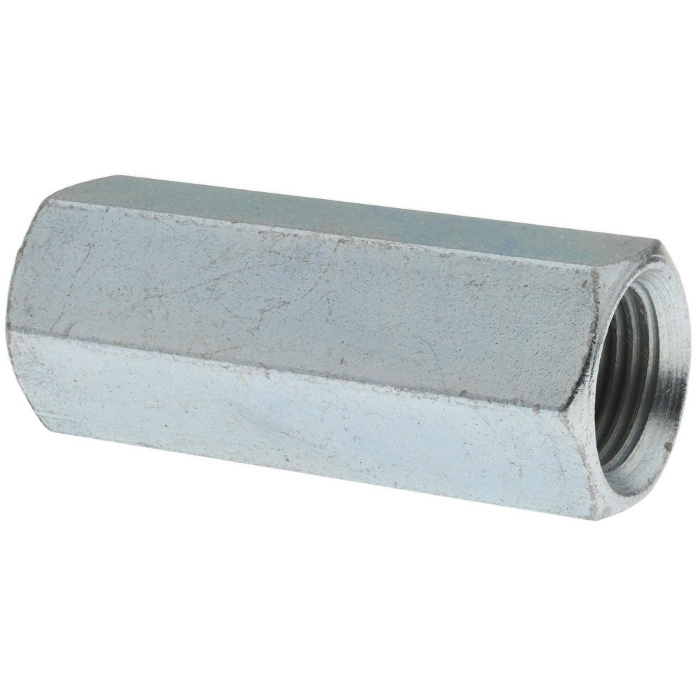 Value Collection 250387 5/8-18 UNF, 2-1/8" OAL Steel Standard Coupling Nut
