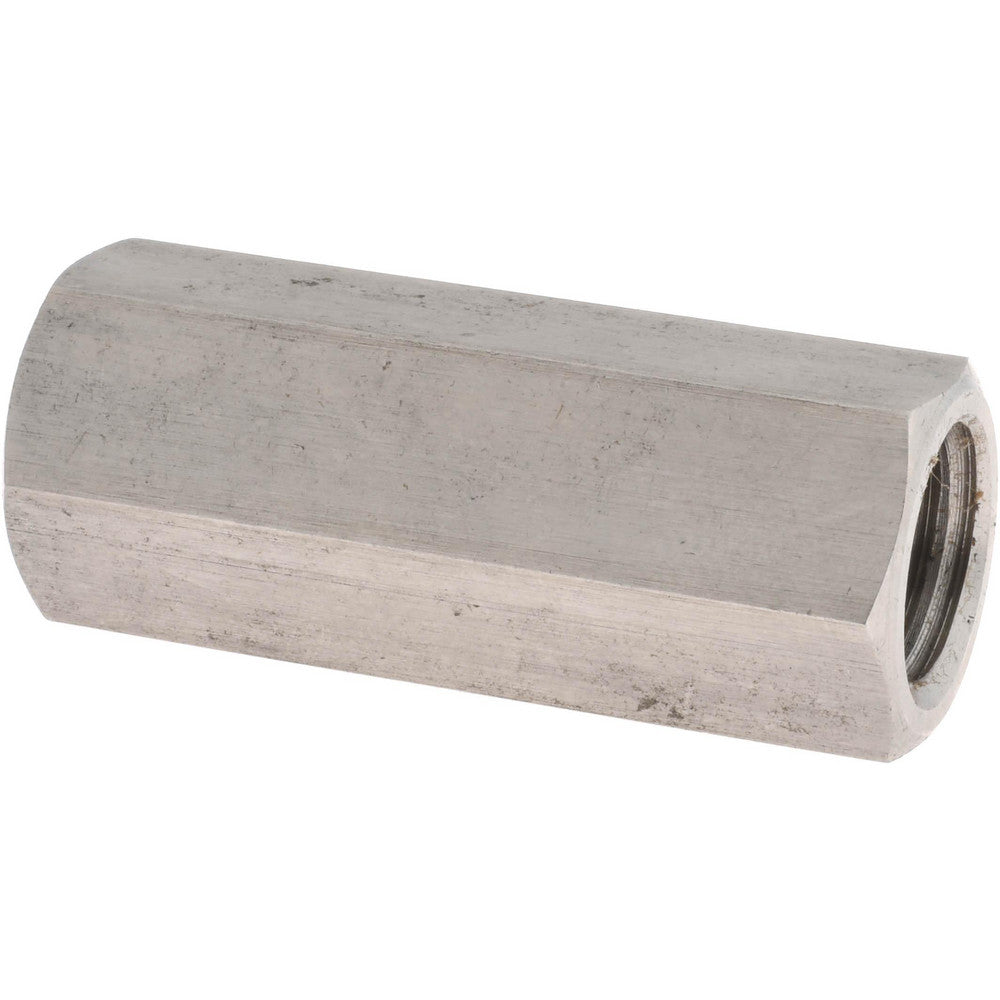 Value Collection 250240 5/8-11 UNC, 2-1/8" OAL Stainless Steel Standard Coupling Nut