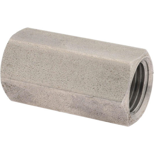 COUPLING NUT SUPPLY 250427 1/2-20 UNF, 1-1/4" OAL Stainless Steel Standard Coupling Nut