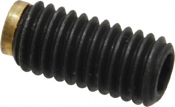 J.W. Winco 913.3-M8-16-MS Set Screw M8 x 1.25 x 16 mm, Soft Tip Point, Steel, Grade 5.8