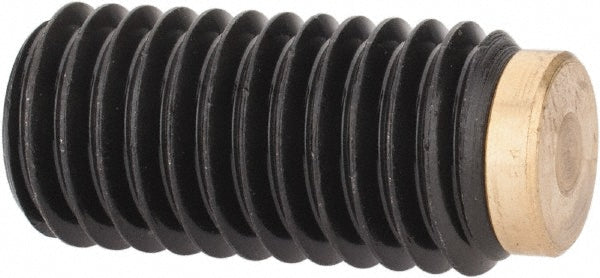 J.W. Winco 913.3-M10-20-MS Set Screw M10 x 1.50 x 20 mm, Soft Tip Point, Steel, Grade 5.8