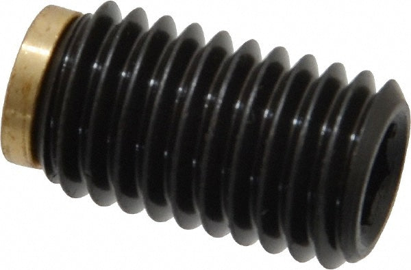 J.W. Winco 913.3-M12-20-MS Set Screw M12 x 1.75 x 20 mm, Soft Tip Point, Steel, Grade 5.8