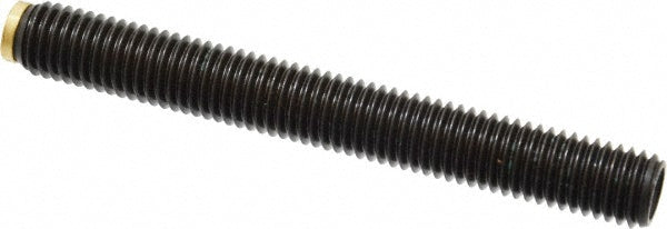 J.W. Winco 913.3-M12-100-MS Set Screw M12 x 1.75 x 100 mm, Soft Tip Point, Steel, Grade 5.8