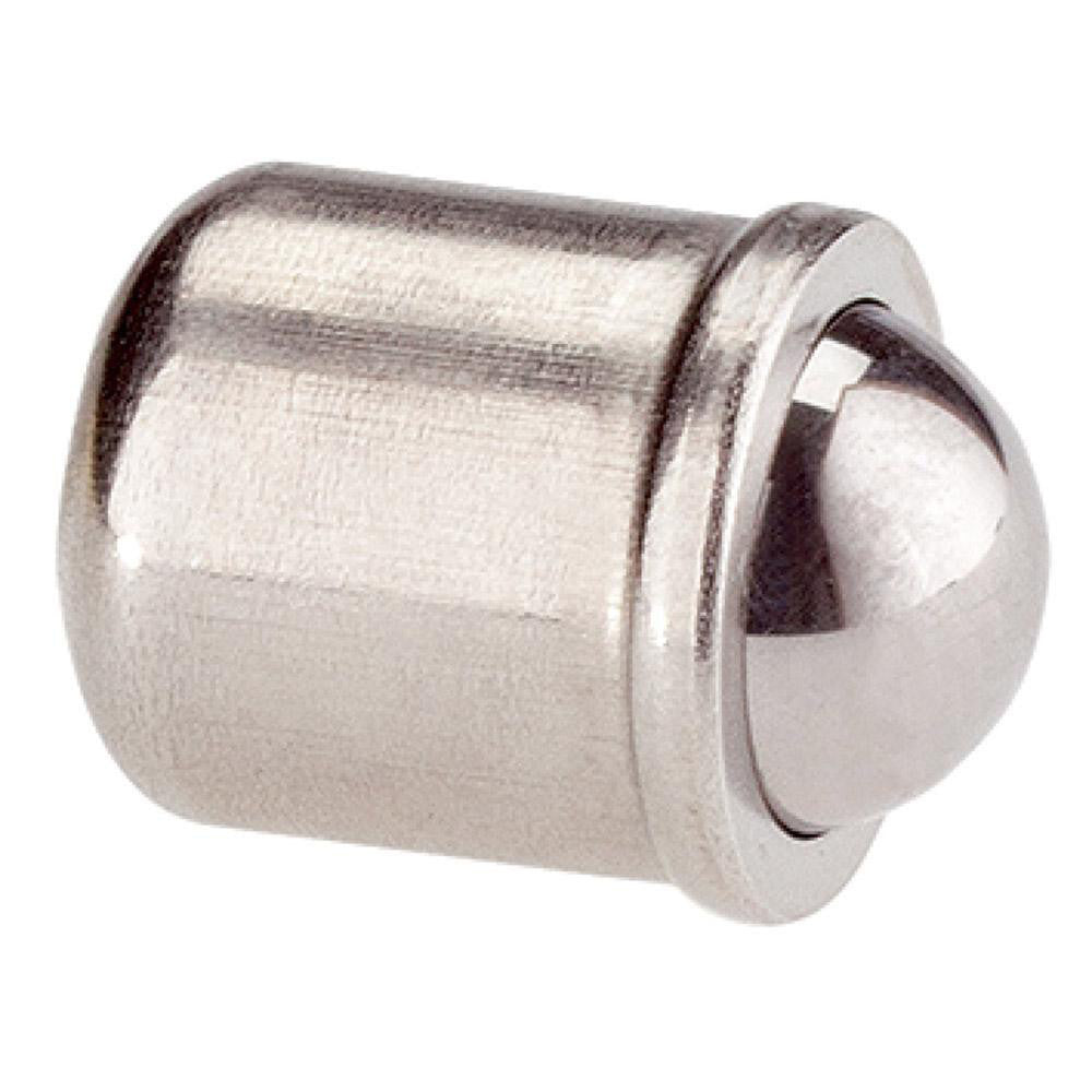 Halder Inc 22080.0004 Stainless Steel Press Fit Ball Plunger