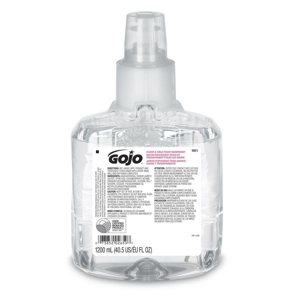 GOJO 1911-02 Hand Cleaner Soap 1,200 mL Dispenser Refill