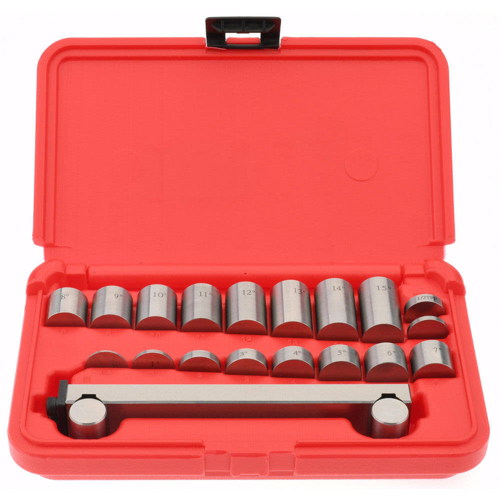 SPI 647-95132S 5 Inch Long x 1 Inch Wide x 0.0002 Inch Parallelism, Sine Bar and Riser Kit
