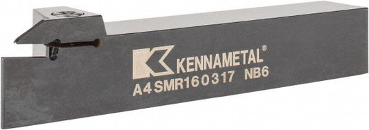 Kennametal 1953181 Indexable Grooving-Cutoff Toolholder A4SMR160317, 3 mm Min Groove Width, 17 mm Max Depth of Cut, Right Hand