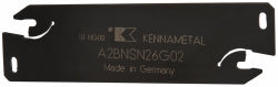 Kennametal 1878097 A2BNSN Double End Neutral Indexable Cutoff Blade