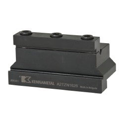 Kennametal 1878087 Tool Block Style A2TZN, 26mm Blade Height, 3.39" OAL, 1.89"& OAH, Indexable Cutoff Blade Tool Block