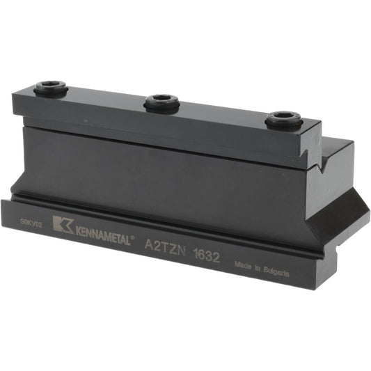 Kennametal 1878088 Tool Block Style A2TZN, 32mm Blade Height, 4.33" OAL, 1.89"& OAH, Indexable Cutoff Blade Tool Block