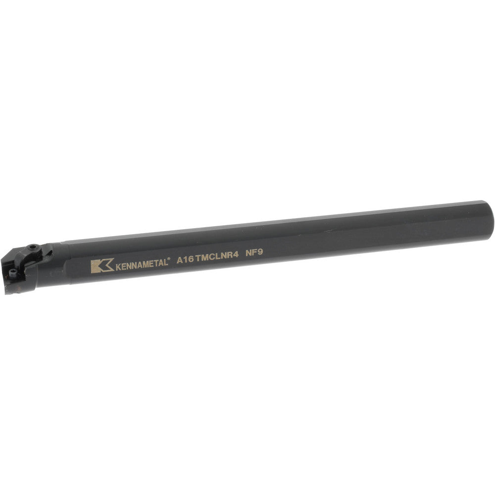 Kennametal 1016456 Indexable Boring Bar A16TMCLNR4, 30.48 mm Min Bore Dia, Right Hand Cut, 1" Shank Dia, -5 &deg Lead Angle, Steel