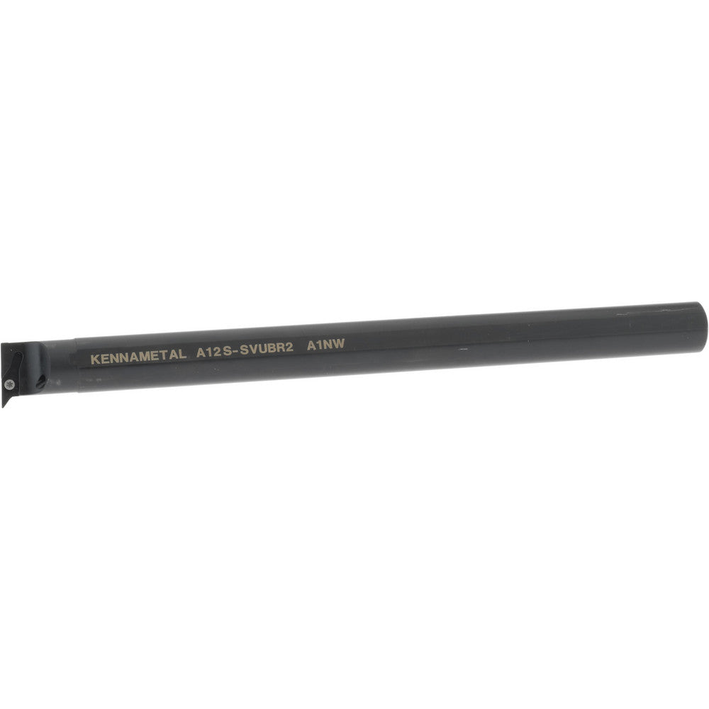 Kennametal 1094699 Indexable Boring Bar A12SSVUBR2, 24.89 mm Min Bore Dia, Right Hand Cut, 3/4" Shank Dia, -3 &deg Lead Angle, Steel