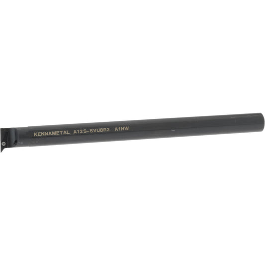Kennametal 1094699 Indexable Boring Bar A12SSVUBR2, 24.89 mm Min Bore Dia, Right Hand Cut, 3/4" Shank Dia, -3 &deg Lead Angle, Steel