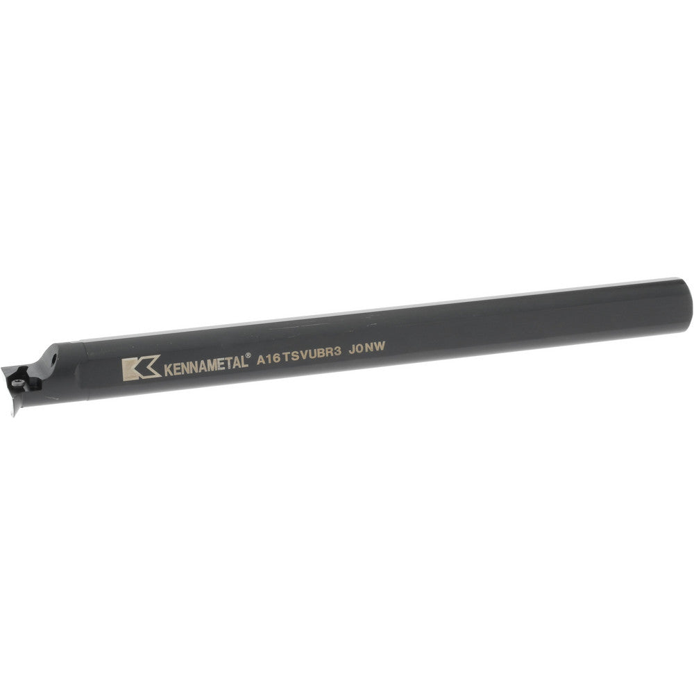 Kennametal 1094701 Indexable Boring Bar A16TSVUBR3, 33.02 mm Min Bore Dia, Right Hand Cut, 1" Shank Dia, -3 &deg Lead Angle, Steel