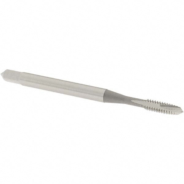 OSG 1201400 Spiral Point Tap #4-40 UNC, 2 Flutes, Plug Chamfer, HSS, Bright/Uncoated Coated