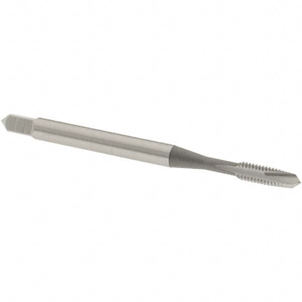 OSG 1201600 Spiral Point Tap #4-48 UNF, 2 Flutes, Plug Chamfer, 3B Class of Fit, HSS, Bright/Uncoated Coated