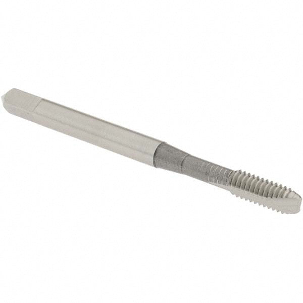 OSG 1207900 Spiral Point Tap #8-32 UNC, 2 Flutes, Bottoming Chamfer, 3B Class of Fit, HSS, Bright/Uncoated Coated