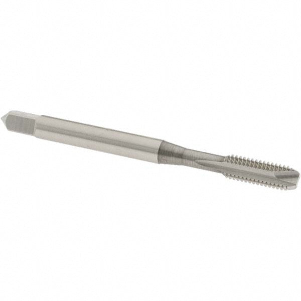 OSG 1208900 Spiral Point Tap #10-32 UNF, 2 Flutes, Bottoming Chamfer, 3B Class of Fit, HSS, Bright/Uncoated Coated