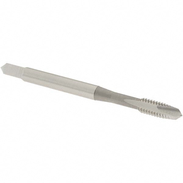 OSG 2005000 Spiral Point Tap #8-32 UNC, 2 Flutes, Plug Chamfer, HSS, Bright/Uncoated Coated