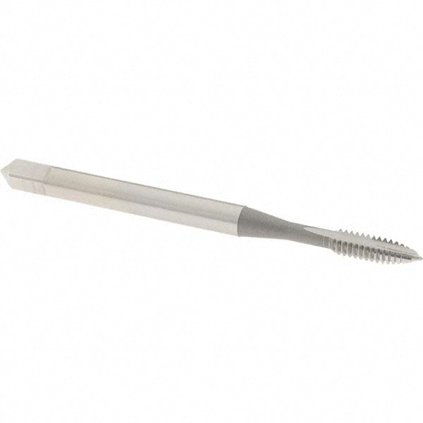 OSG 1216400 Spiral Point Tap #4-40 UNC, 2 Flutes, Plug Chamfer, HSS, Bright/Uncoated Coated