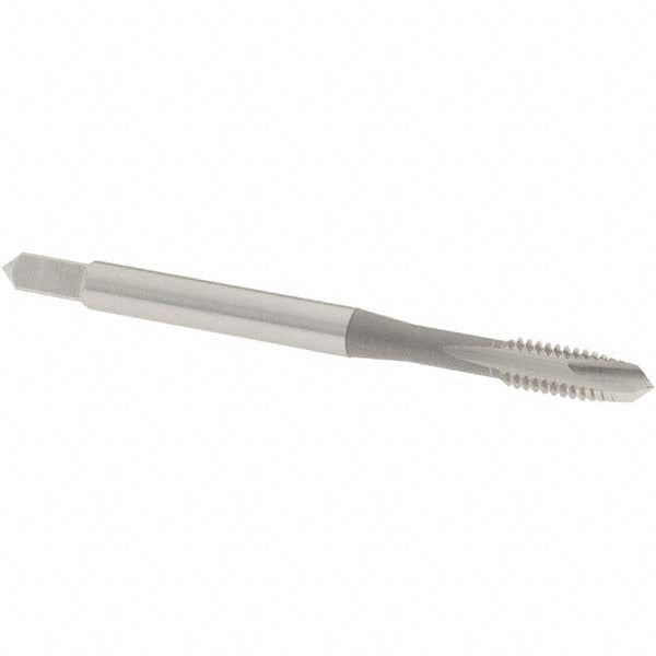 OSG 1217800 Spiral Point Tap #8-32 UNC, 2 Flutes, Plug Chamfer, HSS, Bright/Uncoated Coated