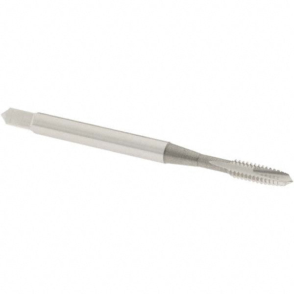 OSG 2003100 Spiral Point Tap #4-40 UNC, 2 Flutes, Plug Chamfer, HSS, Bright/Uncoated Coated